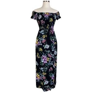 Band of Gypsies Cold Shoulder Maxi Dress with Pockets!